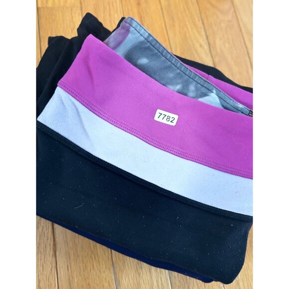 Lululemon Womens Yoga Pants Bundle Size 8Variety of Colors & Designs Comfortable - Picture 4 of 16